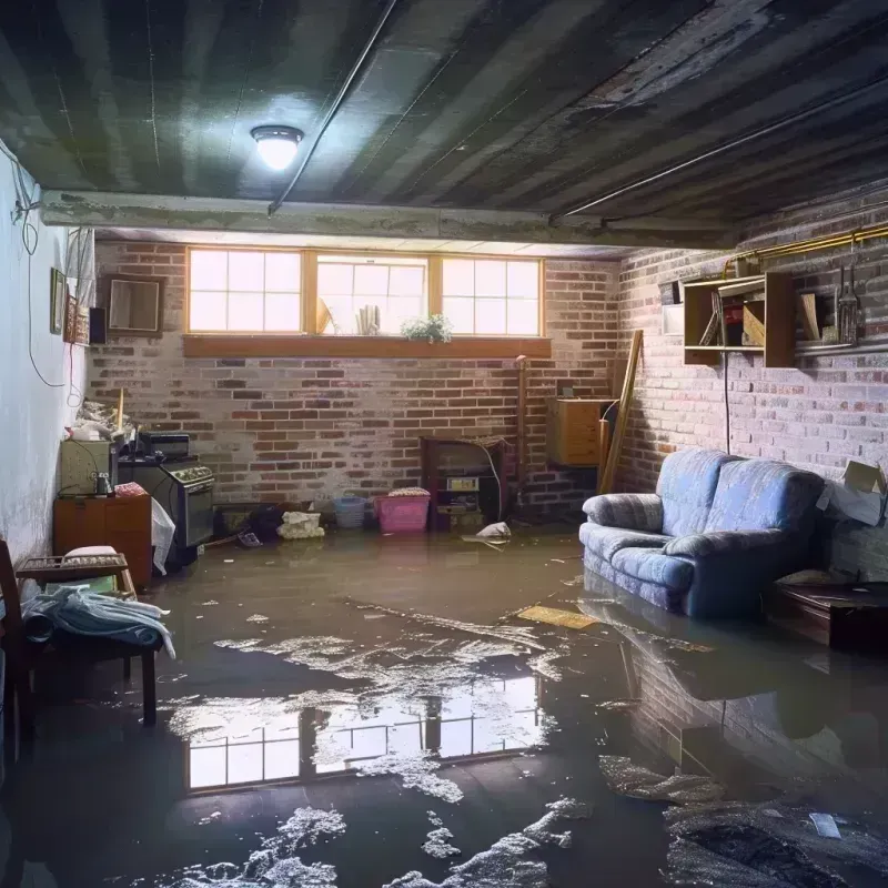 Flooded Basement Cleanup in West Fork, AR